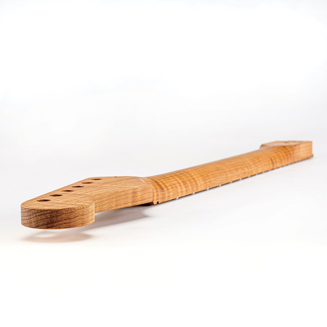 neck headstock angled back view