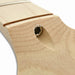 strat neck maple angled truss rod view