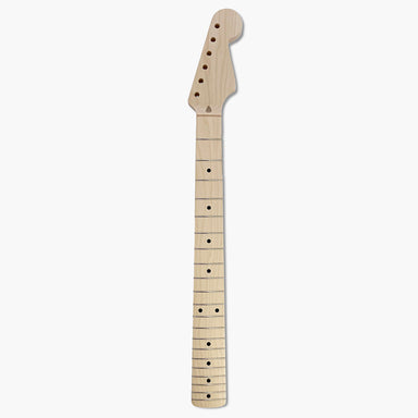 strat neck V  maple front view