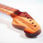 ap select padauk strat neck headstock view