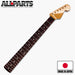 Strat neck rosewood nitro front view logo