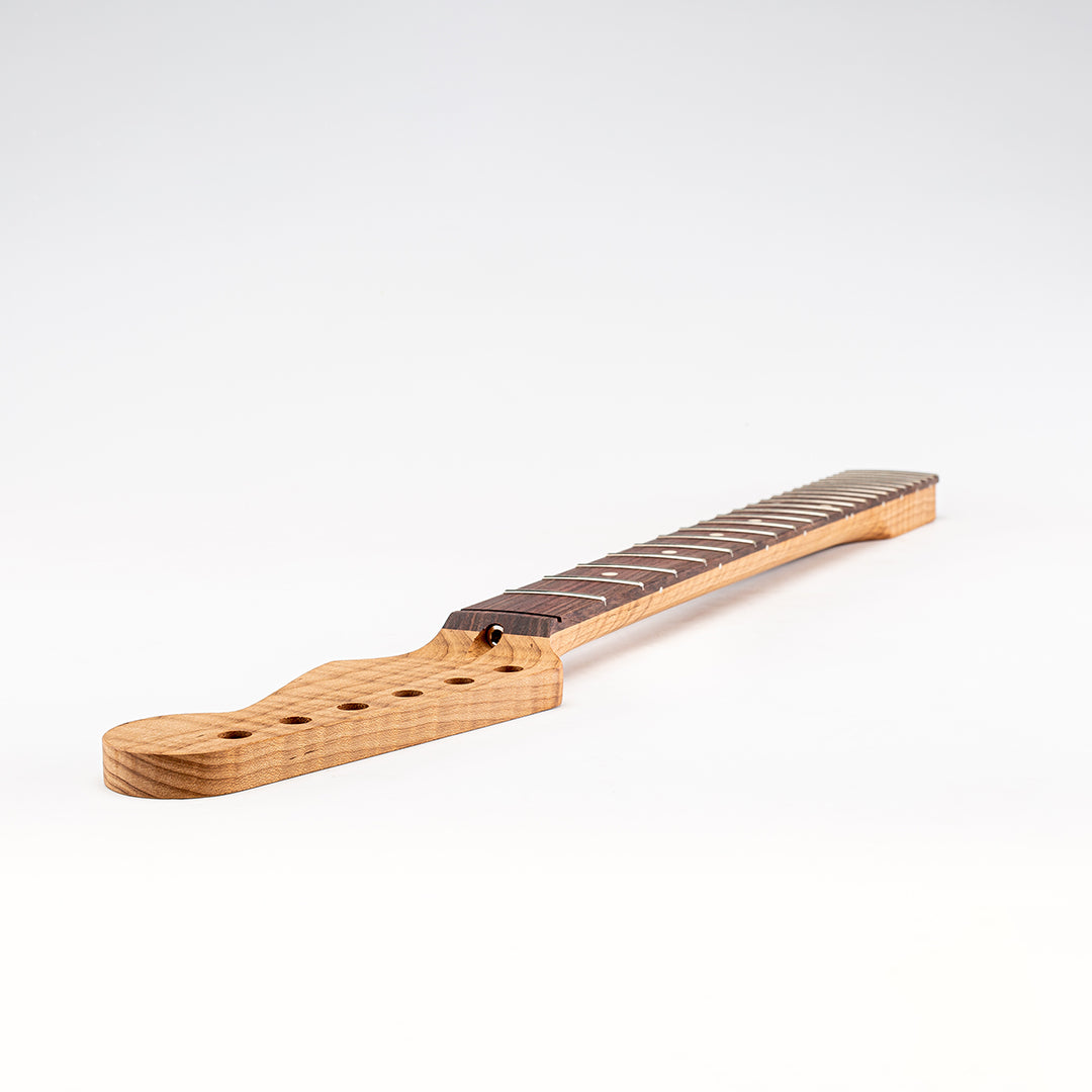 neck headstock bass side front view