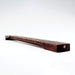Rosewood colored guitar neck angled view