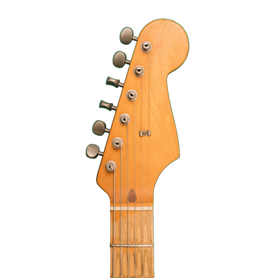 Strat branded neck of a guitar 