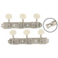 vintage style strip keys nickel