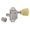TK-0770 GOTOH SD90 ESTILO VINTAGE 3X3 TECLAS CON BOTONES KEYSTONE - Níquel