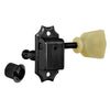 TK-0770 GOTOH SD90 ESTILO VINTAGE 3X3 TECLAS CON BOTONES KEYSTONE - Negro