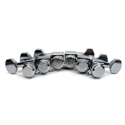 True Lok Mini Modern Style Locking Tuners - Chrome- Set
