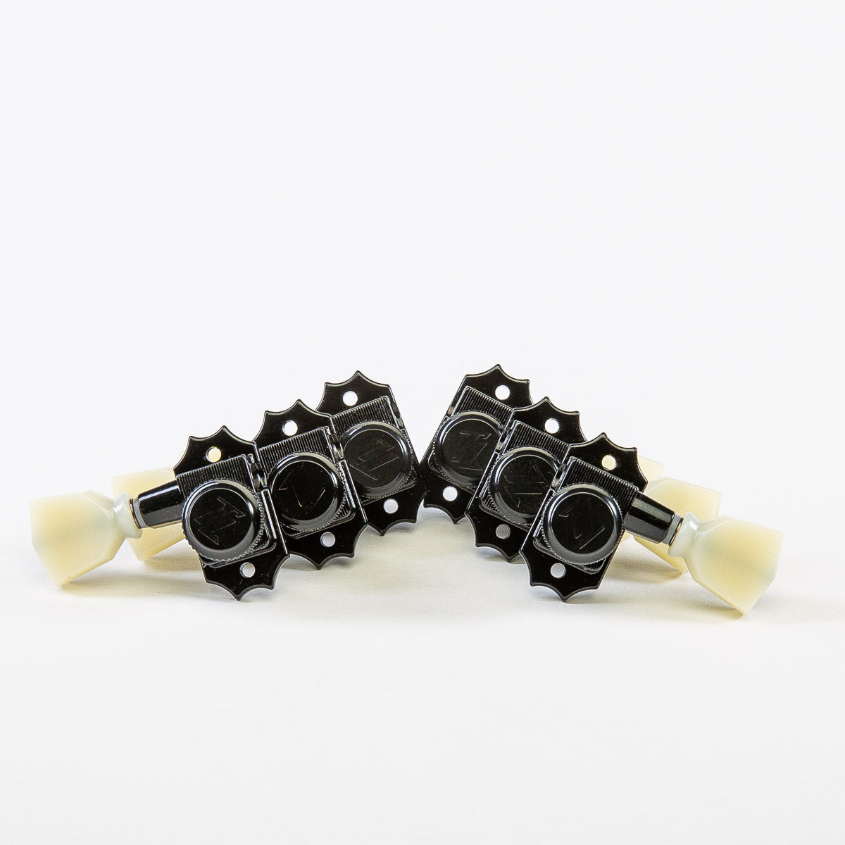 【ツッチー】カスタムパーツ 3点セット Allparts Top Lock Vin-Mod 3x3 Locking Tuning Keys w/ Keystone Buttons