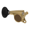 TK-7273 GOTOH 510 3X3 MINI - Gold with black phenolic buttons