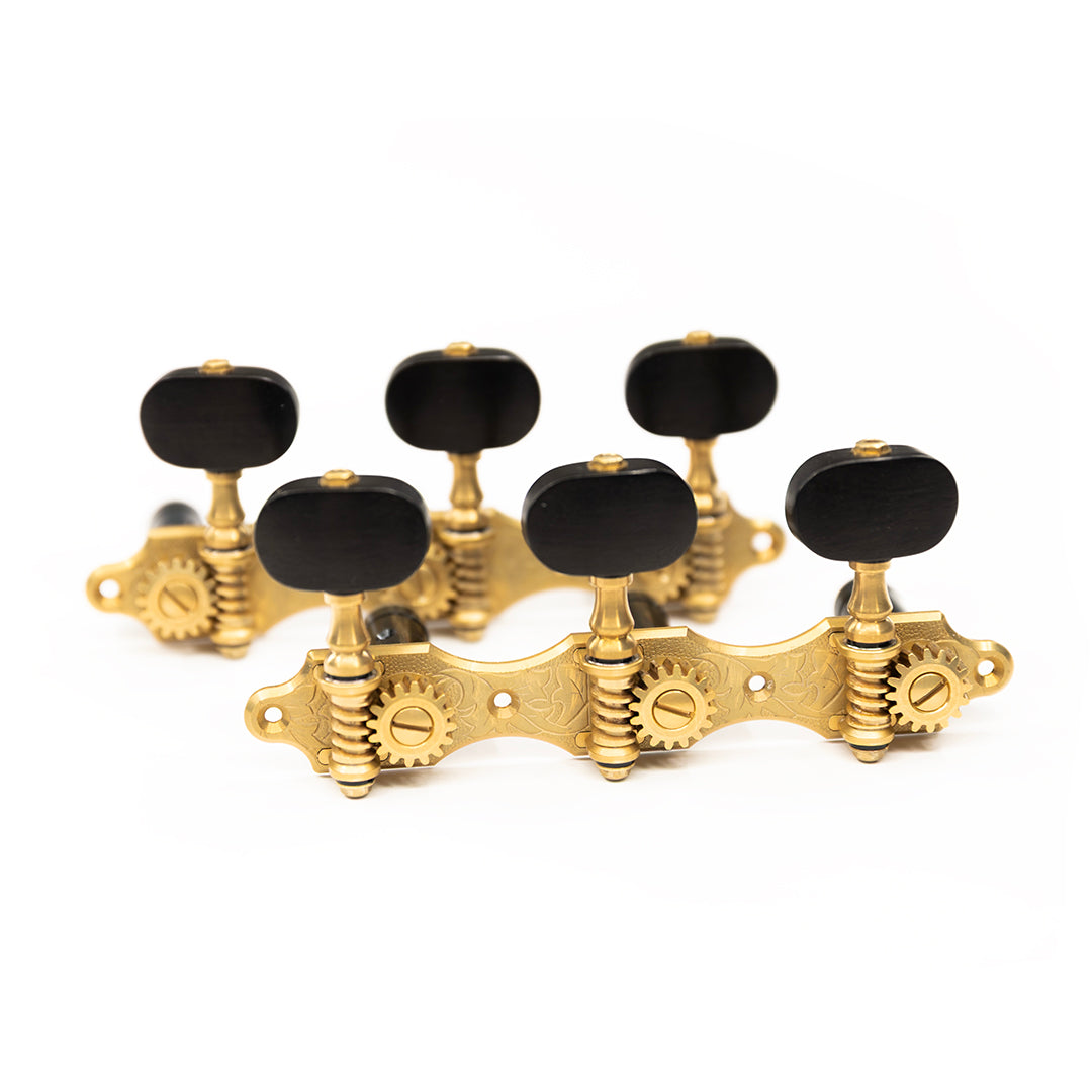 Gotoh Premium Classical Tuners, Matte Gold with EN Button