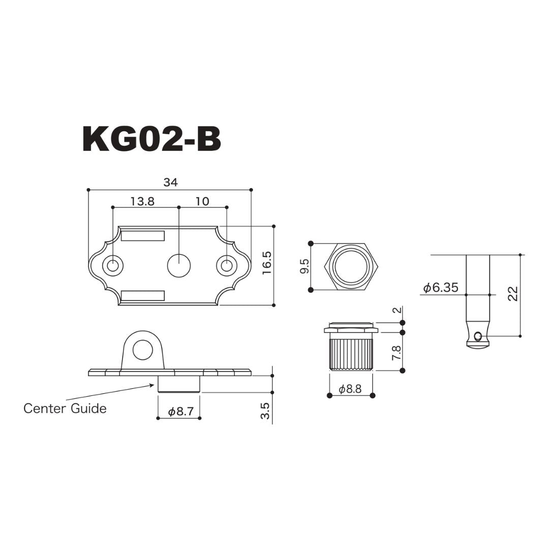 Gotoh KOGA Steel String Tuners