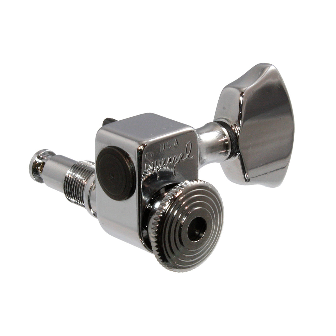 satin chrome locking tuner key