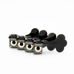 4 in line bass key set black