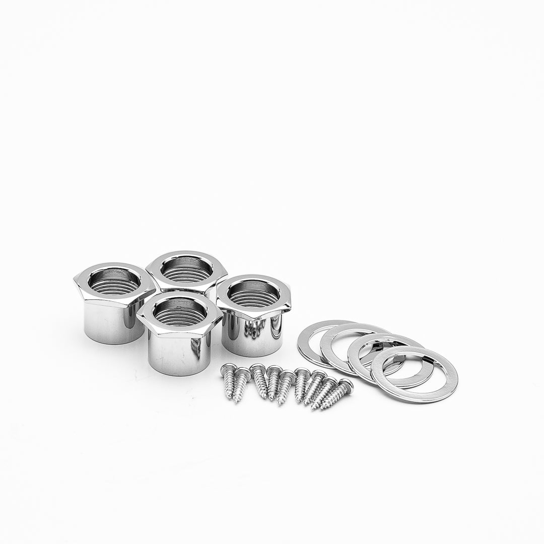 screws, washers, and ferrules for bass key chrome