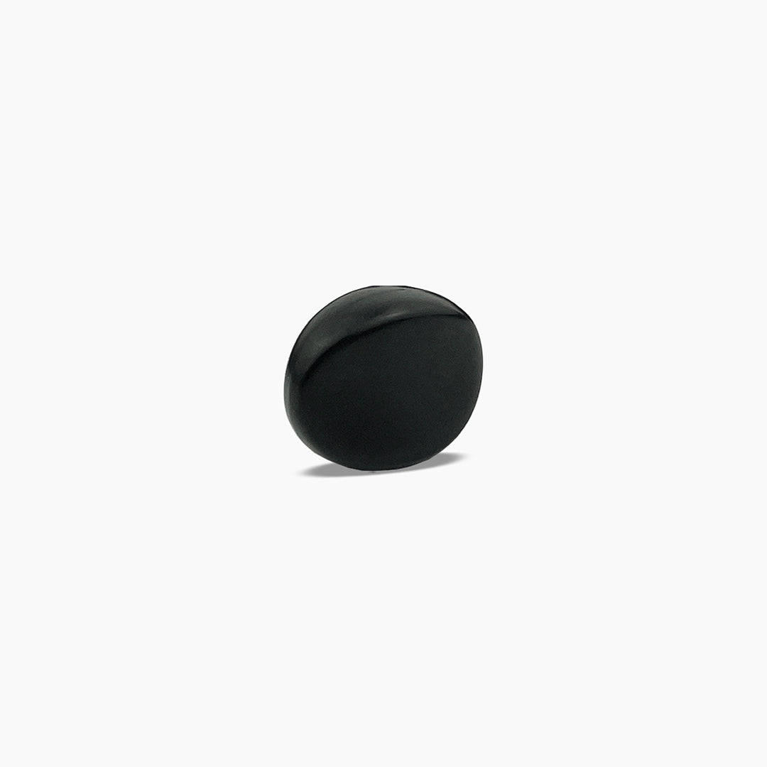 gotoh plastic oval button ssingle view black