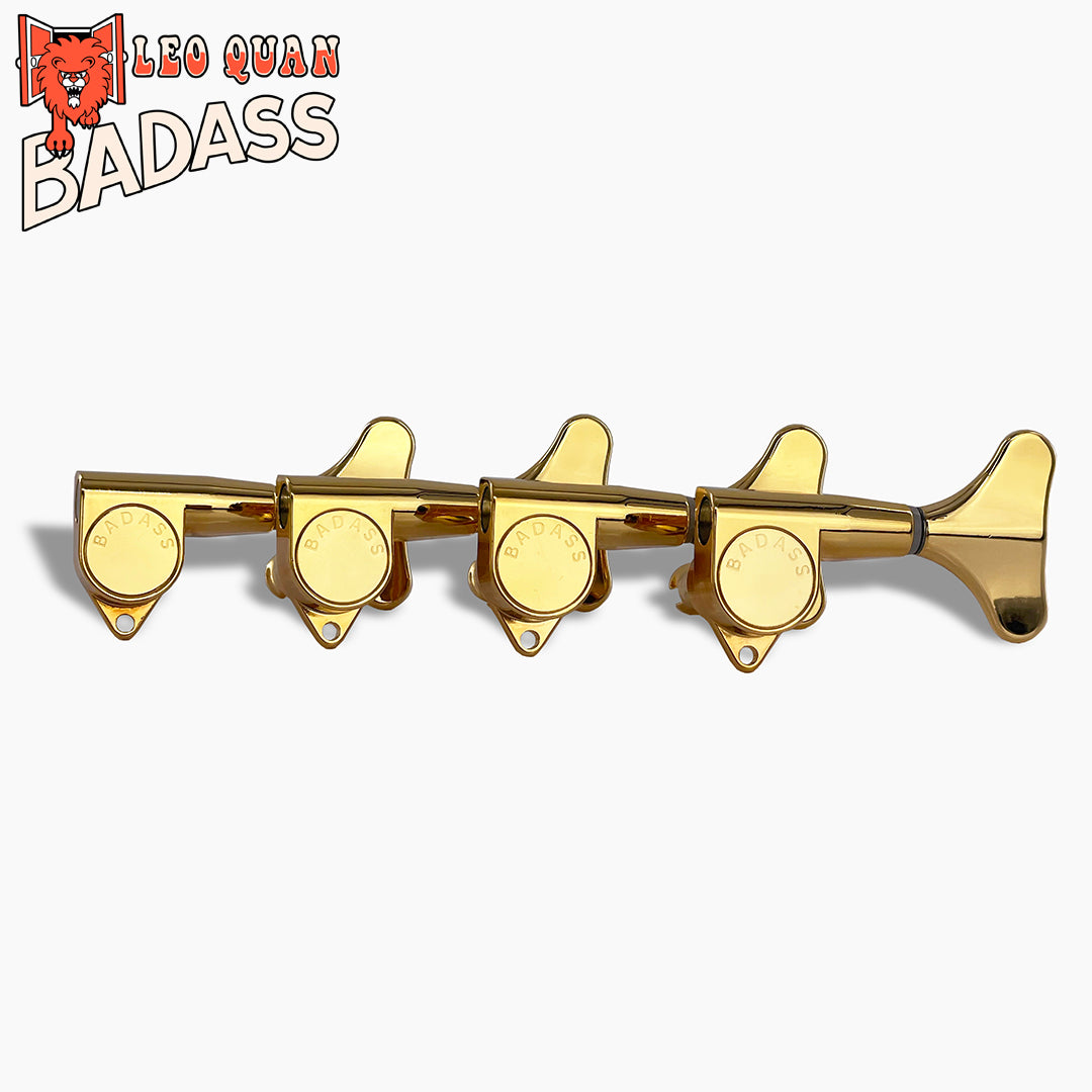 4 gold bass keys inline style