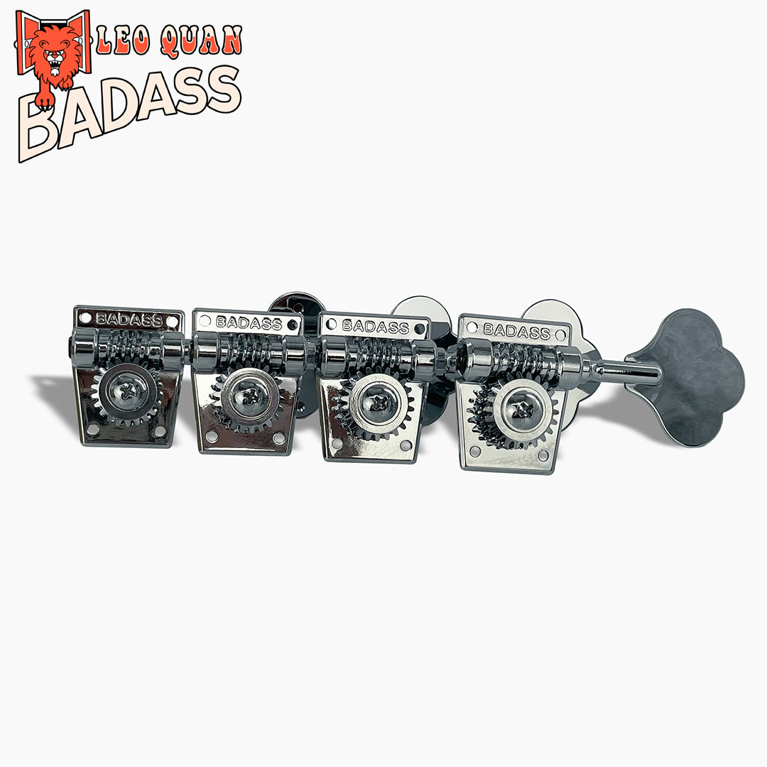 Leo Quan® Badass OGT™ Bass Keys - Open Gear Small Post - 4-in-line set