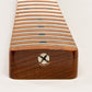 roasted maple tele neck heel view