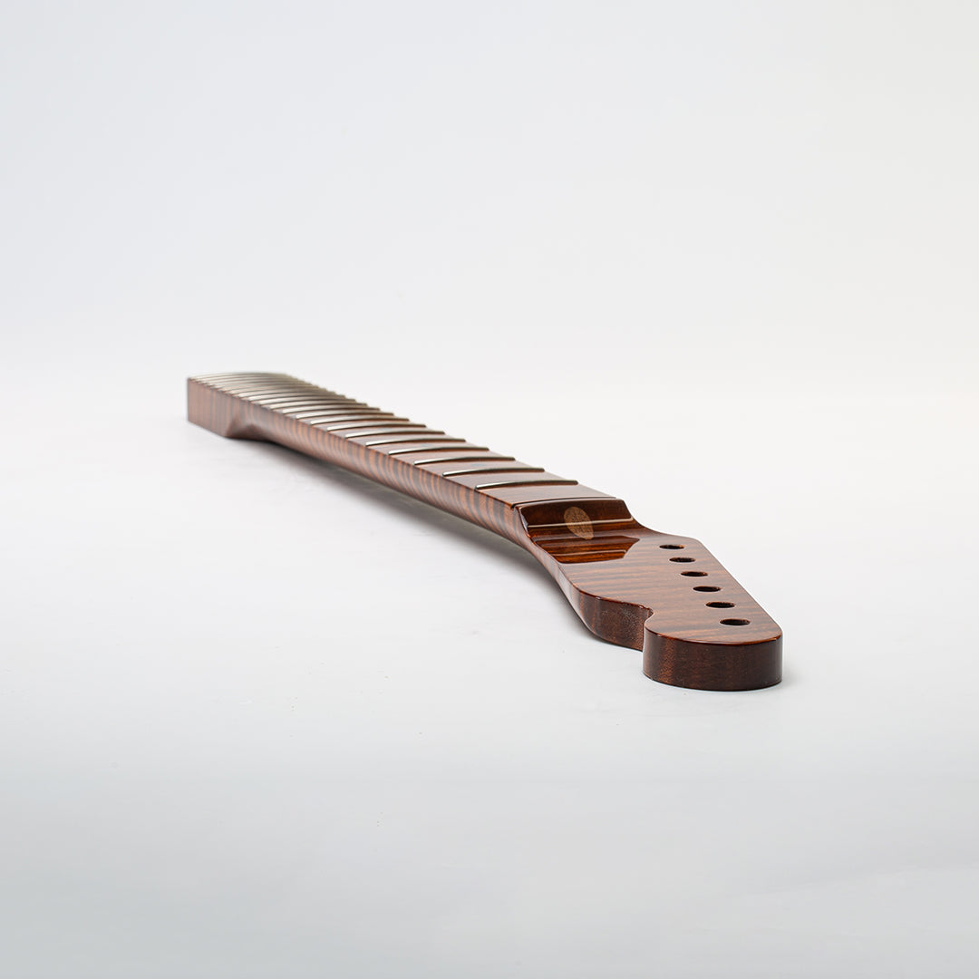 neck headstock treble side view
