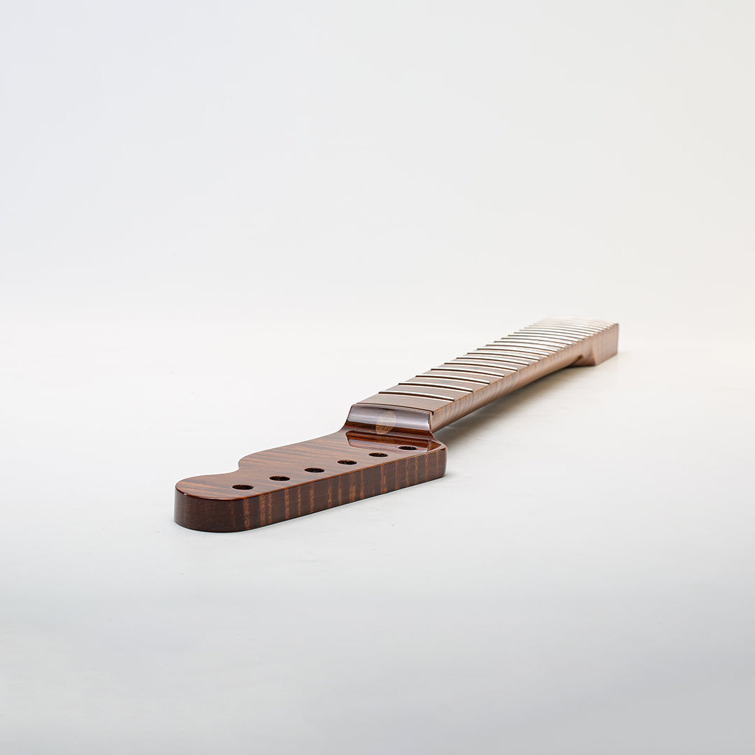 neck headstock bass side view