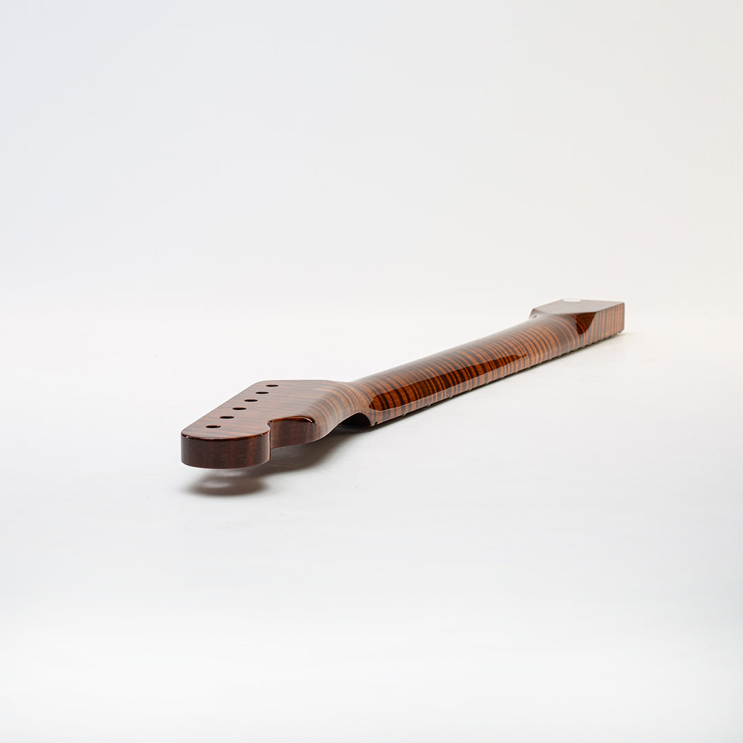 headstock treble side view