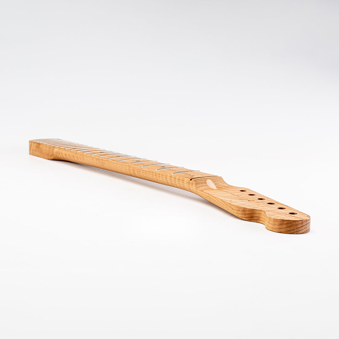 neck headstock treble side view