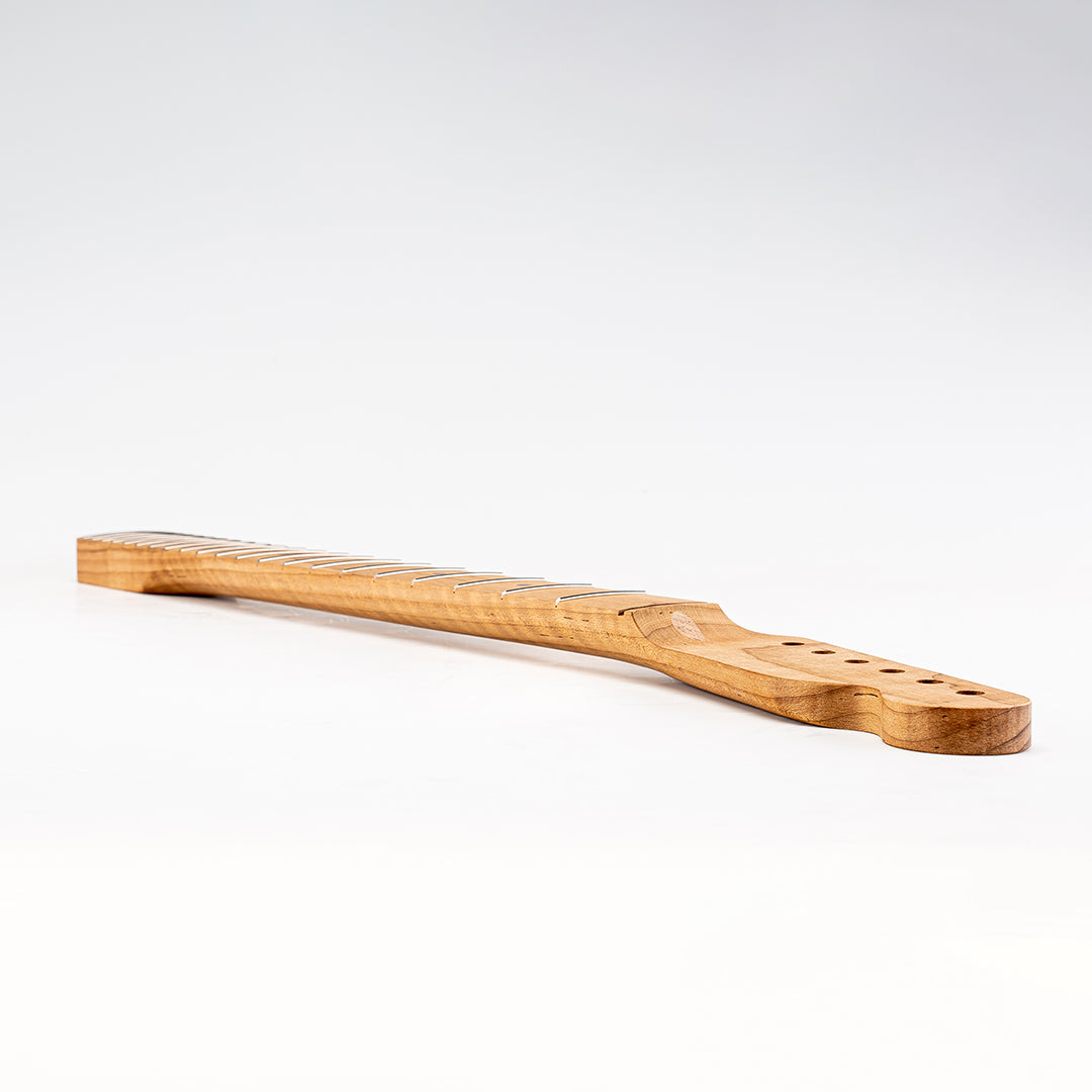 neck headstock treble side view