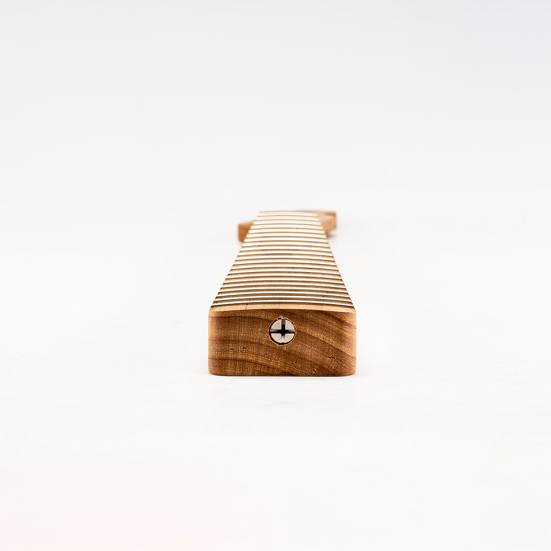 neck heel view