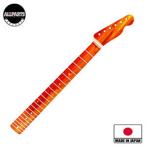 ap select padauk tele neck front angled view with badges 