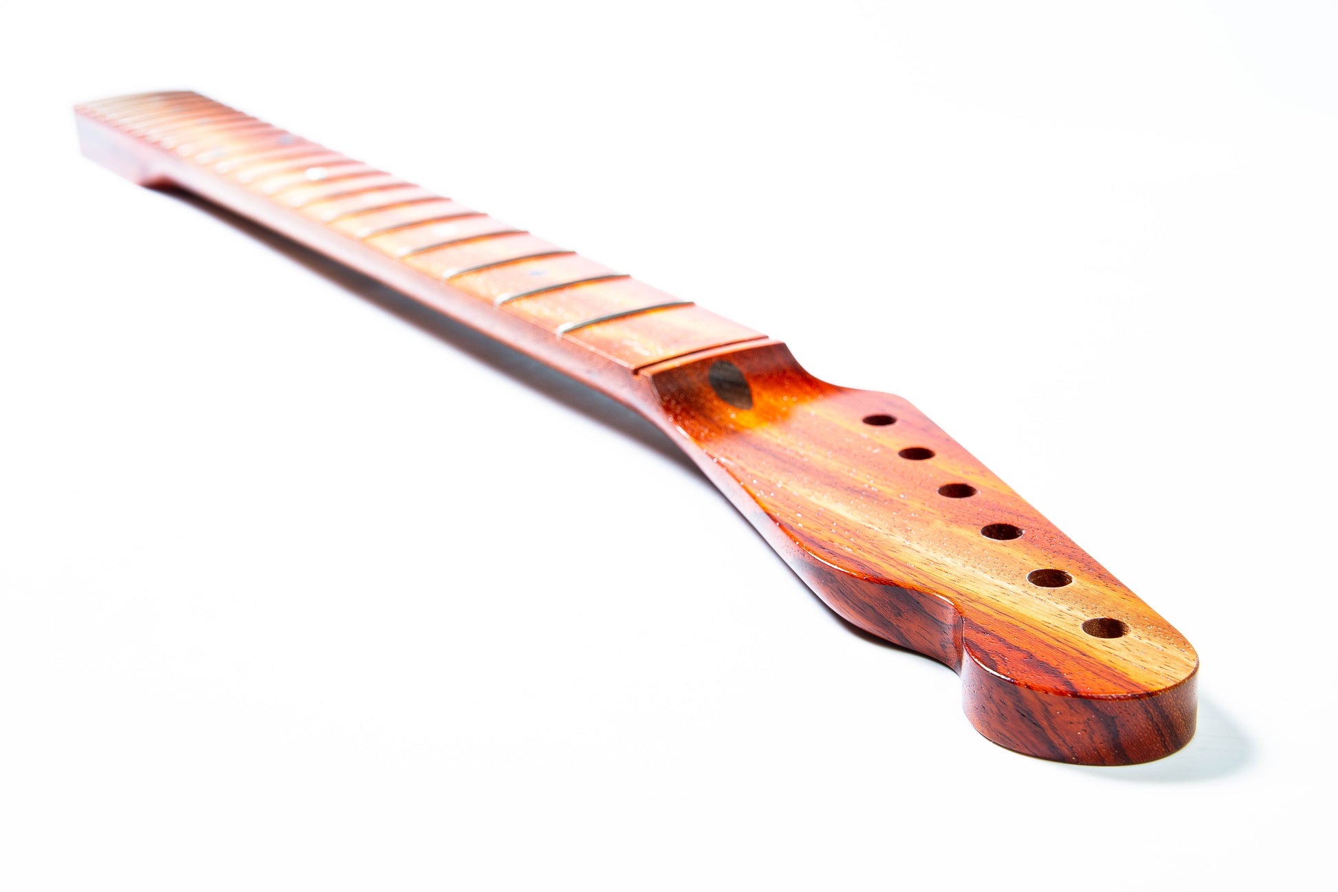 ap select padauk tele neck side view