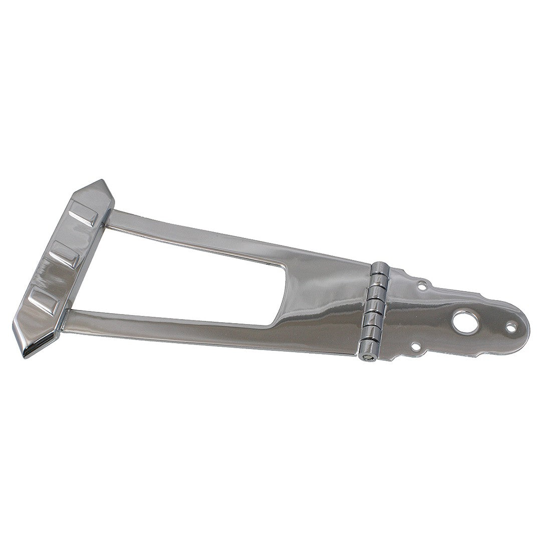 TP-0435-001 Nickel Trapeze Tailpiece with 3 Parallelograms