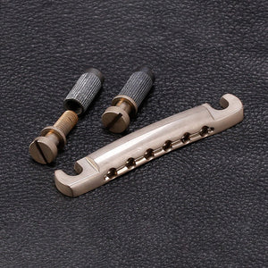 Aged Gotoh Featherweight Stop Bar Tailpiece