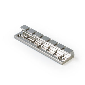 goldo tailpiece rear angled view nickel