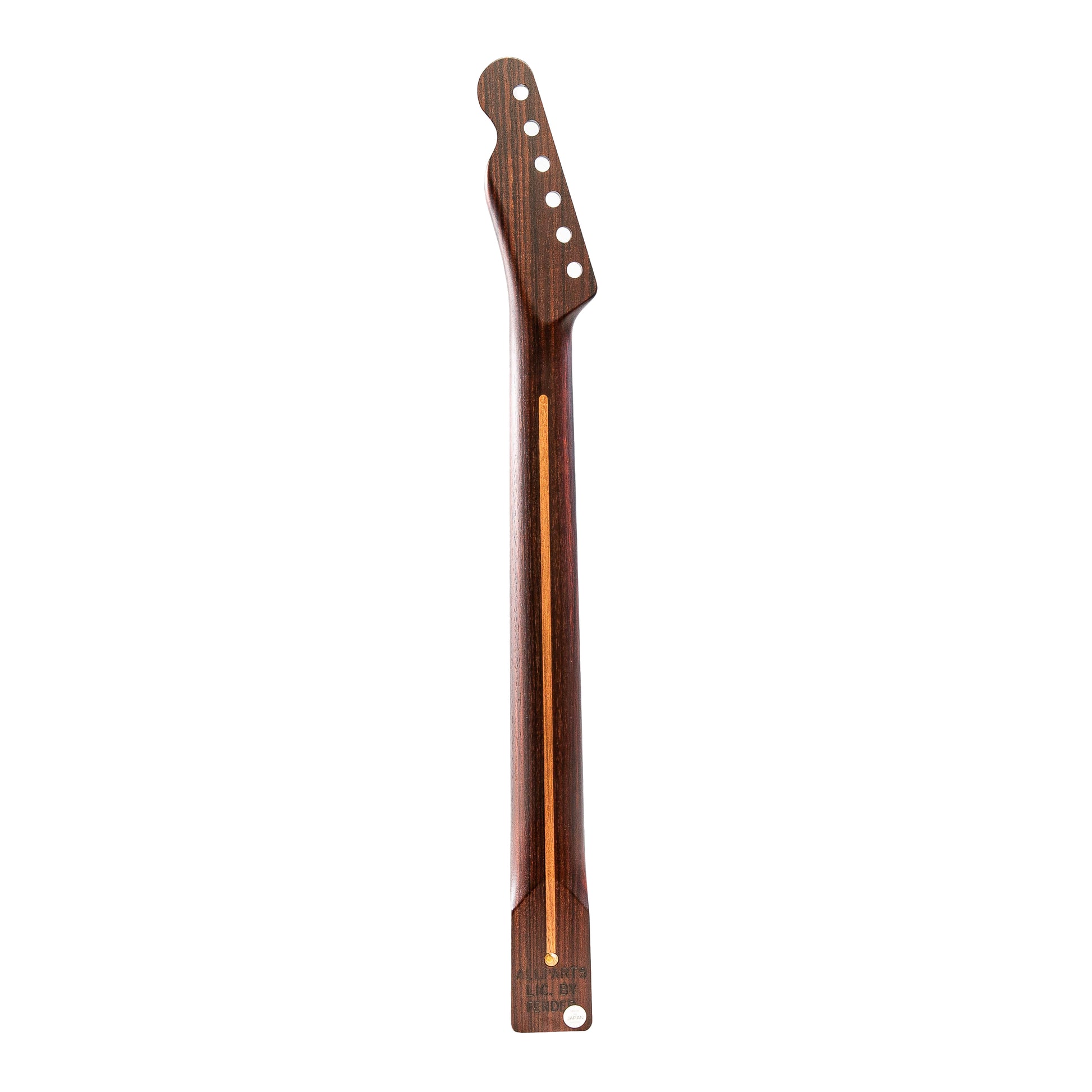 ap select rosewood tele neck back view