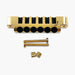 gold Fine Tuner Tailpiece and hardware