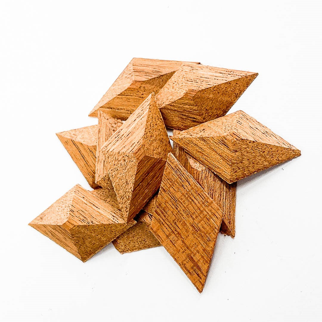 mahogany cleat assortment view