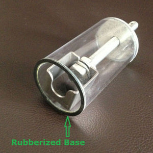 knob puller rubber base close up