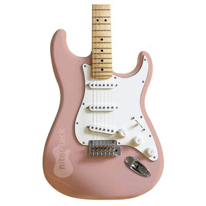 sample color guitar front view