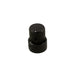 textured black knob with 2 levels