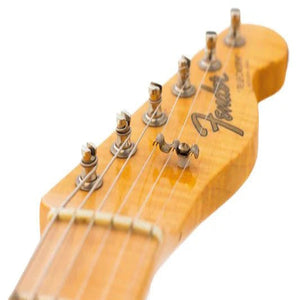 guitar headstock view of string tree