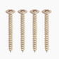 4 nickel neckplate screws