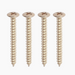 4 nickel neckplate screws