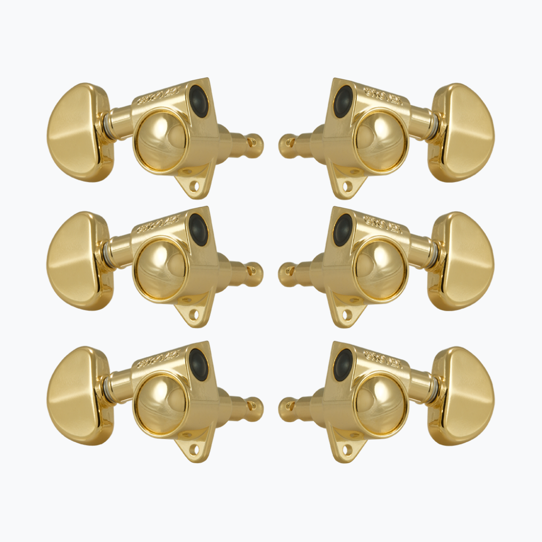 6 gold rotomatic tuners
