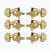 6 gold rotomatic tuners