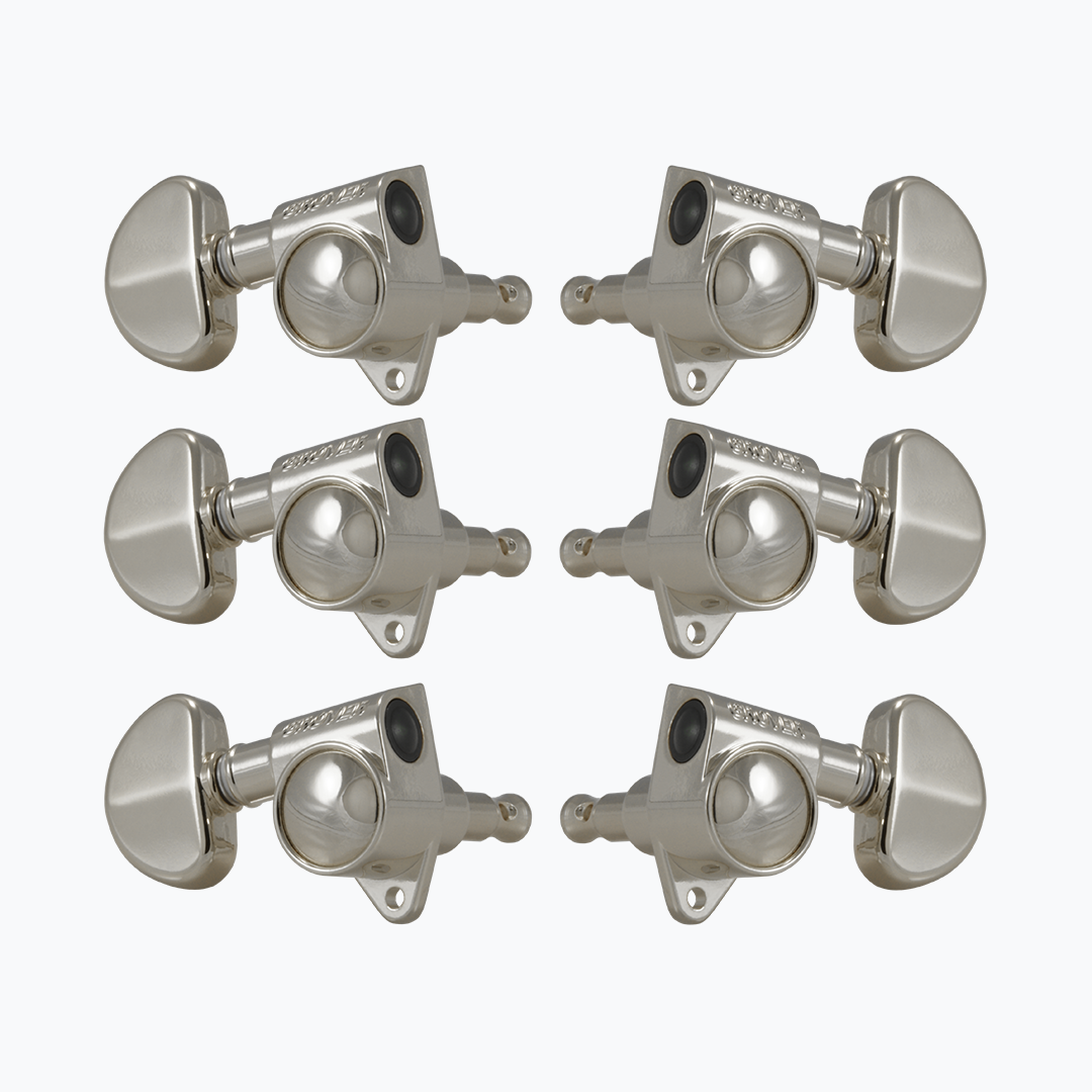 6 nickel rotomatic tuners