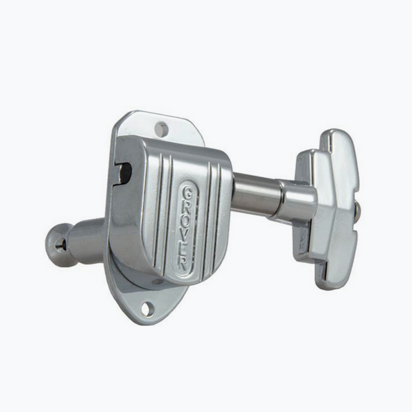 Meccaniche Per Chitarra Classica Grover 303N, 3 Pezzi Per Lato, Colore Nichel, Nuove