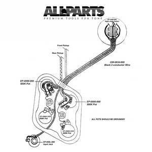 Allparts Wiring Kit for Gibson ES-335