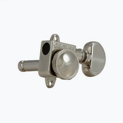 Grover Roto-Grip 505F Series 6L Tuners, Nickel- set of 6 pcs Grover Roto-Grip 505F Series 6L Tuners, Nickel- set of 6 pcs