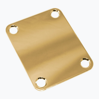 gold neckplate with 4 holes